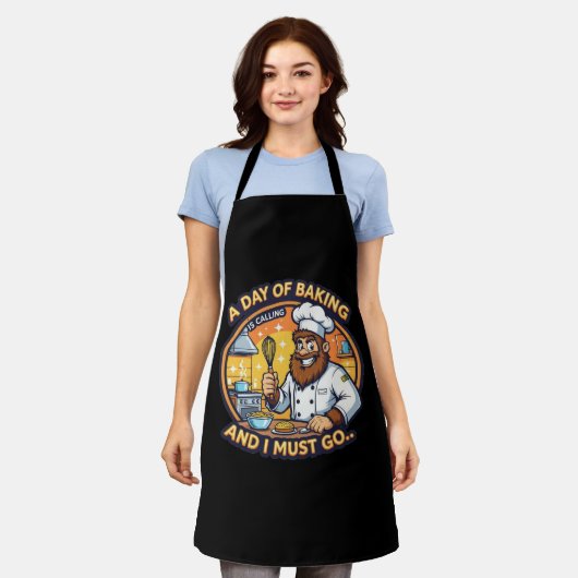 Bigfoot Baker A Day Of Baking Schürze (Getragen)
