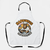 Bigfoot Baker Cake is Happiness Schürze (Vorderseite)