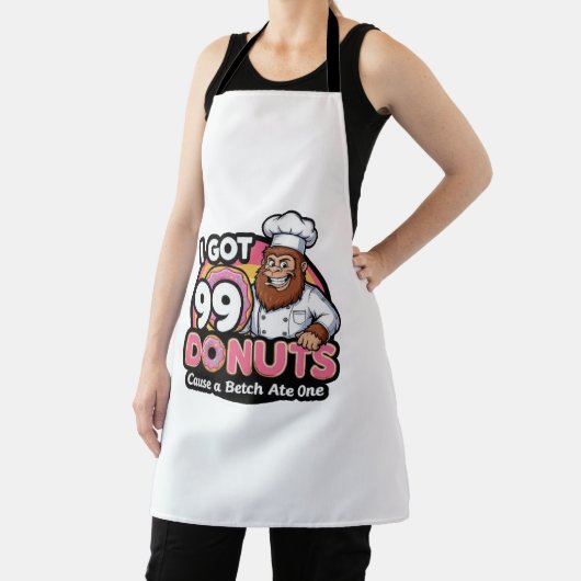 Bigfoot Baker I Got 99 Doughnuts Schürze (InSitu)