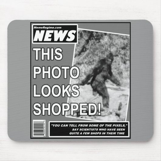 Bigfoot Bamboozlement Mousepad (Vorne)