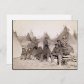 Bigfoot-Band Postkarte (Vorne/Hinten)