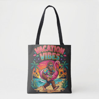 Bigfoot Beach-Paradies Ferien-Vibes Sommer Tasche