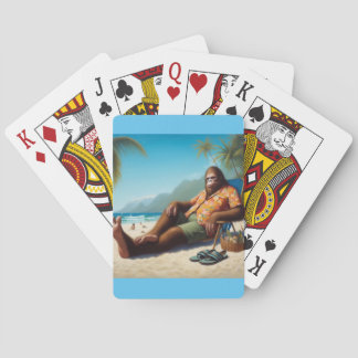 Bigfoot Beach Spielkarten