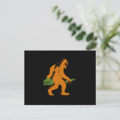 Bigfoot Beer Sasquatch Yeti Beer Lover Beer Flasch Postkarte (Stehend Vorderseite)