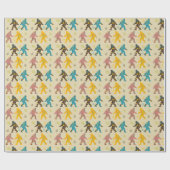 Bigfoot beige geschenkpapier (Flach)