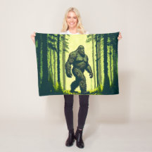 Bigfoot beim Waldspaziergang Sasquatch
