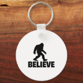 Bigfoot Believe Funny Believe Bigfoot Schlüsselanhänger (Vorderseite)