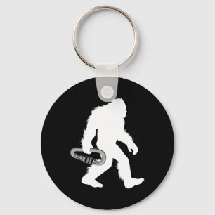 Bigfoot-Bergsteigender Sasquatch-Kletterer Schlüsselanhänger