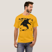 Bigfoot"Beweis-" T - Shirt (Vorne ganz)