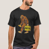 Bigfoot-Bierflasche lustiges Sasquatch T-Shirt (Vorderseite)