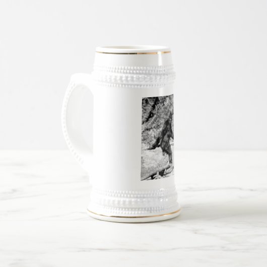 Bigfoot Bierglas (Vorderseite Links)