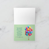 Bigfoot Birthday Surprise - Niedliche Sasquatch Ca Karte (Innenseite)