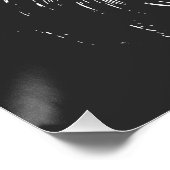 Bigfoot bläst Seifenblasen Poster (Ecke)