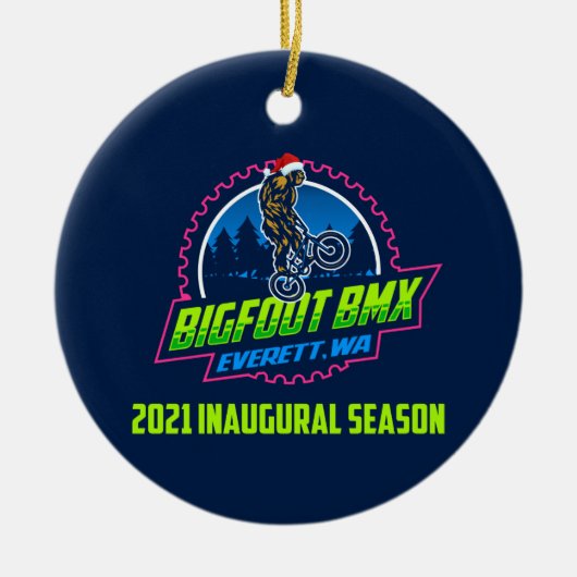 Bigfoot BMX 2021 Tree Ornament (Vorne)