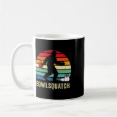 Bigfoot Bowling-Geschenk Sasquatch-Geschenke Bowle Kaffeetasse (Links)