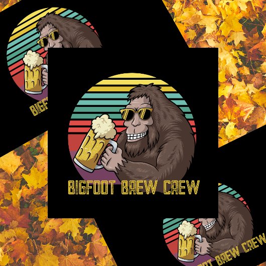 Bigfoot Brew-Crew Badhandtuch Set