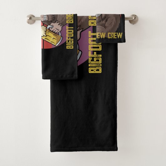 Bigfoot Brew-Crew Badhandtuch Set (Insitu)
