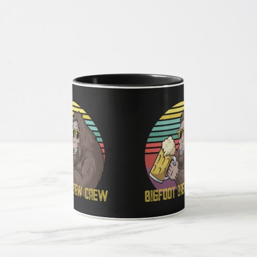 Bigfoot Brew Crew Kaffee Tasse (Zentrum)