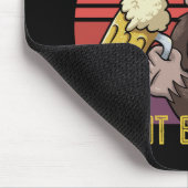 Bigfoot Brew Crew Mouse Pad Mousepad (Ecke)