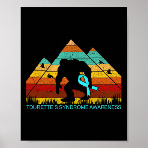 Bigfoot bringt Tourette-Syndrom-Schleifen-Spaß Poster