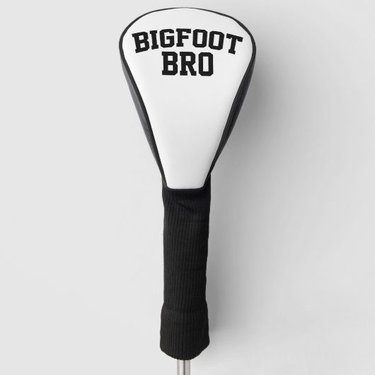 Bigfoot Bro - Funny Bigfoot Golf Headcover (Vorderseite)