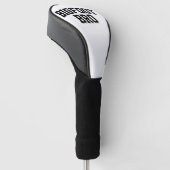 Bigfoot Bro - Lustiger Bigfoot Golf Headcover (angewinkelt)