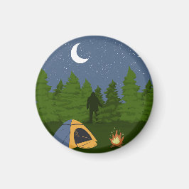 BigFoot Camping  Magnet