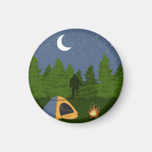 BigFoot Camping Magnet
