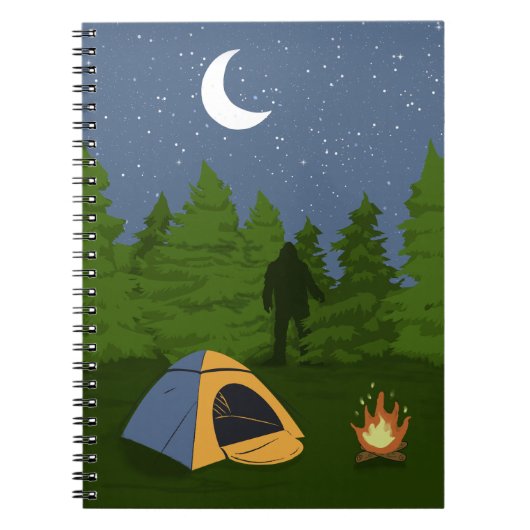 BigFoot Camping  Notizblock (Vorderseite)