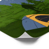 BigFoot Camping  Poster (Ecke)