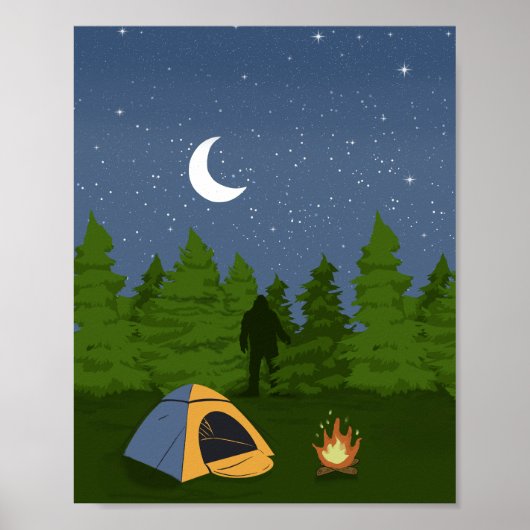 BigFoot Camping  Poster (Vorne)