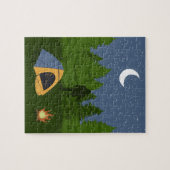 BigFoot Camping  Puzzle (Horizontal)
