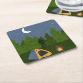 BigFoot Camping  Rechteckiger Pappuntersetzer (angewinkelt)