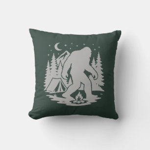 Bigfoot-Camping-Wurfkissen Kissen