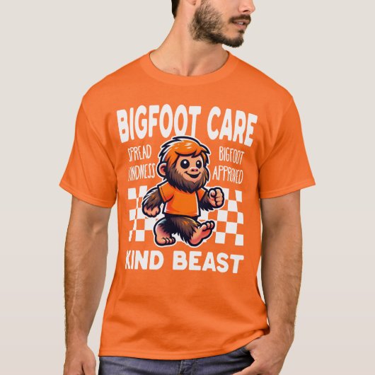 Bigfoot Care Kind Beat T-Shirt (Vorderseite)