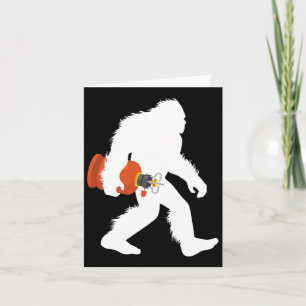Bigfoot Carry Propane Tank Sasquatch Grillen Gas B Karte