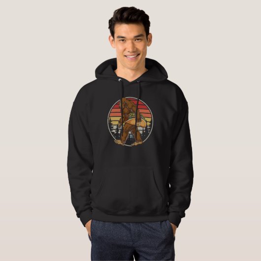Bigfoot Carry Taco Men Hoodie (Vorne ganz)