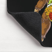 Bigfoot Carry Tacry Funny Cinco De Mayo Boys Men Mousepad (Ecke)