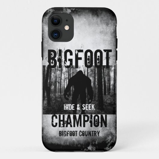 Bigfoot Case-Mate iPhone Hülle (Rückseite)