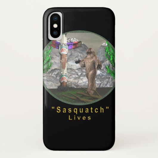 Bigfoot Case-Mate iPhone Hülle (Rückseite)