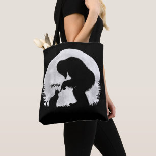 Bigfoot & Cat Boop unter dem Mond Tasche