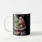 Bigfoot Christmas Tree Lights Xmas Sasquatch Lover Kaffeetasse (Links)