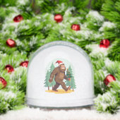 Bigfoot Christmas Tree Santa Hat (1) Schneekugeln (Weihnachten)
