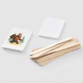 Bigfoot Christmas Tree Santa Hat (5) Fächer (Non-assembled)