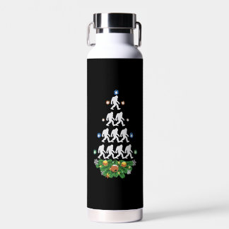 Bigfoot Christmas Tree Sasquatch Santa Lovely Trinkflasche