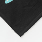 Bigfoot Christmas Tree Xmas Sasquatch Funny Lights Fleecedecke (Ecke)