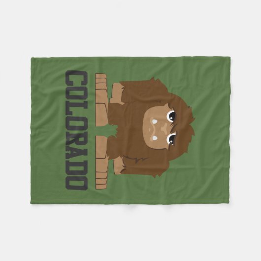 Bigfoot Colorado Fleecedecke (Vorderseite (Horizontal))