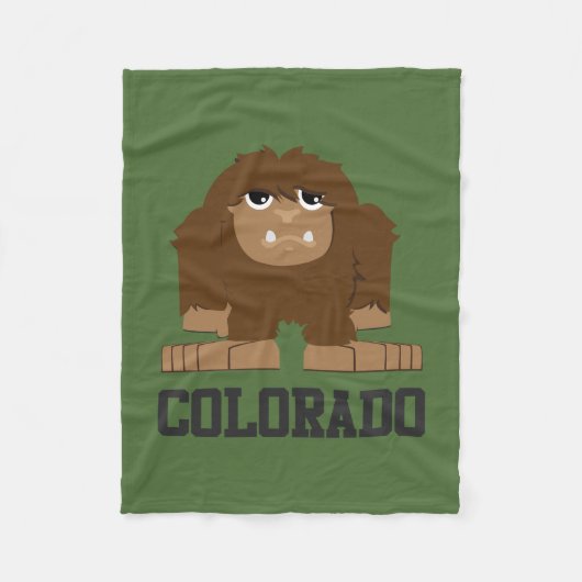 Bigfoot Colorado Fleecedecke (Vorderseite)