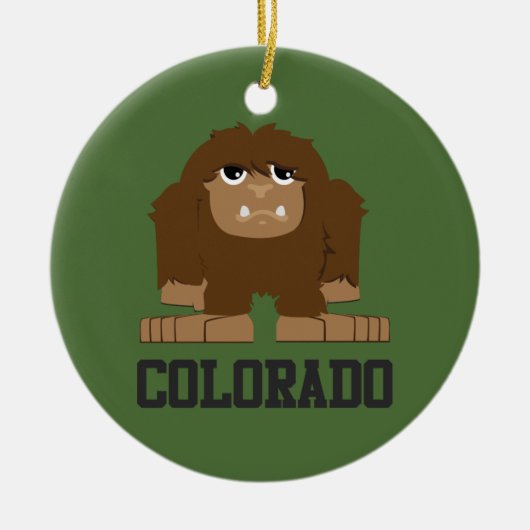 Bigfoot Colorado Keramikornament (Vorne)
