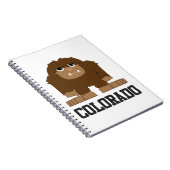 Bigfoot Colorado Notizblock (Rechte Seite)